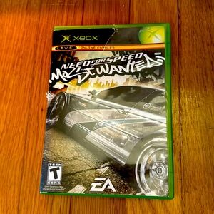 Xbox Need For Speed Most Wanted Game